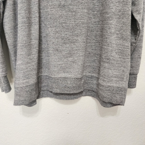 Wildfox Gray Pour Favor Oversized Sweatshirt Size L - Picture 8 of 14
